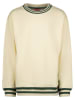 Vingino Sweatshirt in Creme/ Grün