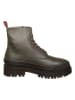 Tommy Hilfiger Shoes Leder-Boots in Khaki