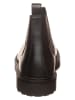 Tommy Hilfiger Shoes Leder-Chelsea-Boots in Schwarz