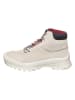 Tommy Hilfiger Shoes Leder-Boots in Creme