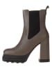 Tommy Hilfiger Shoes Leder-Stiefeletten in Hellbraun