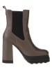 Tommy Hilfiger Shoes Leder-Stiefeletten in Hellbraun