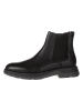 Tommy Hilfiger Shoes Leder-Chelsea-Boots in Schwarz