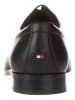 Tommy Hilfiger Shoes Leder-Schnürschuhe in Schwarz