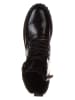 Tommy Hilfiger Shoes Leder-Boots in Schwarz