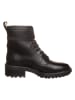 Tommy Hilfiger Shoes Leder-Boots in Schwarz