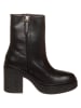 Tommy Hilfiger Shoes Leder-Stiefeletten  in Schwarz
