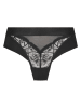 Hunkemöller Stringi high waist "Luna" w kolorze czarnym