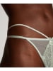 Hunkemöller Stringi "Lillia" w kolorze jasnozielonym