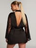 Hunkemöller Kimono w kolorze czarnym