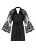 Hunkemöller Kimono in Schwarz