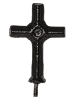 STAR Trading Gartenlaterne "Serene" in Schwarz in Schwarz - (B)13,5 x (H)45 cm