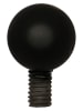 STAR Trading Gartenlaterne "Serene" in Schwarz in Schwarz - (B)13,5 x (H)45 cm