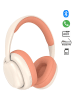 SWEET ACCESS Bluetooth-On-Ear-Kopfhörer in Creme/ Orange