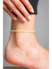 Lodie Silver Zilveren enkelketting