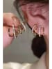 Lodie Silver Earcuff met edelstenen