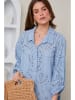 Rodier Lin Leinen-Kleid in Hellblau