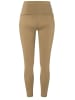 super.natural Trainingsleggings "High Rise" in Beige