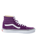 Vans Skórzane sneakersy "SK8-Hi Tapered" w kolorze fioletowym