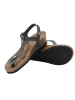 Ballerin's Leren teenslippers "Amorium" blauw