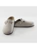 Ballerin's Leren clogs "Hasanfeyf" lichtgrijs