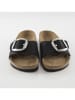 Ballerin's Leren slippers "Herakleia" zwart