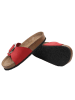 Ballerin's Leren slippers "Herakleia" rood