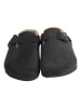 Ballerin's Leren clogs "Iotape" zwart