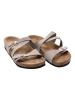 Ballerin's Leren slippers "Pisidia" lichtgrijs
