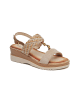 Sixth Sens Sleehaksandalen beige