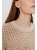 NÜMPH Sweter "Sunny" w kolorze beżowym