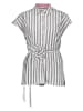 NÜMPH Blouse grijs/wit