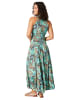Aller Simplement Jurk turquoise/rood