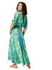 Aller Simplement Jurk groen/blauw