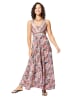 Aller Simplement Kleid in Dunkelblau/ Rot