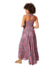 Aller Simplement Kleid in Pink/ Blau
