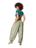 Aller Simplement Harembroek turquoise/geel