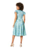 Aller Simplement Kleid in Türkis/ Blau
