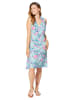 Aller Simplement Kleid in Hellblau/ Pink