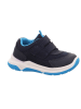 superfit Sneakers "Cooper" in Schwarz/ Hellblau