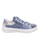 superfit Leren sneakers "Cosmo" blauw/wit