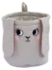 roommate Aufbewahrungskorb "Bunny" in Hellgrau - (H)18 x Ø 18 cm