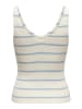 ONLY Top wit/lichtblauw
