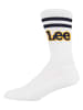 LEE Underwear 3er-Set: Socken "Erskine" in Weiß/ Grau/ Schwarz