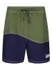 LEE Underwear Badeshorts "Damsel" in Khaki/ Dunkelblau