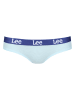 LEE Underwear 3er-Set: Slips "Laura" in Dunkelblau/ Hellblau