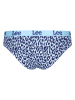 LEE Underwear Figi (3 pary) "Laura" w kolorze granatowo-błękitnym