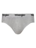 Wrangler 3er-Set: Slips "Norrie" in Schwarz/ Weiß/ Grau