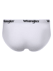 Wrangler 3er-Set: Slips "Norrie" in Schwarz/ Weiß/ Grau