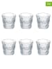 Villa d´Este 6er-Set: Wassergläser "Amnesia" in Transparent - 275 ml